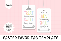 Editable Easter Hang Tag Canva Template - 5 Product Image 1