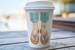 Summer Boho Flipflops Clipart Product Image 5