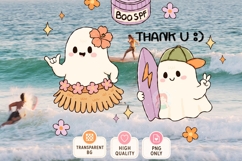 Retro Coastal Halloween Clipart Spooky Coastal Halloween Product Image 7