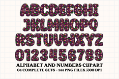 Day of The Dead PNG Alphabet, day of the dead letters doodle Product Image 5