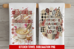 Happiness is - Kitchen Towel Sublimation, Kitchen Towel Product Image 1