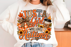 Just a Girl Who Loves Autumn PNG Product Image 1