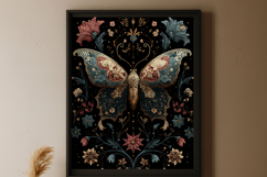 Boho Butterfly Wall Art Botanical Poster Product Image 5