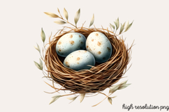 Rustic Easter Day Sublimation PNG Product Image 1