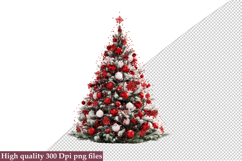Christmas Tree Clipart PNG Product Image 1