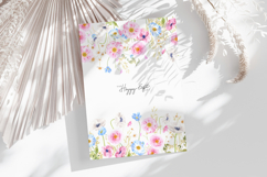 Watercolor flowers - Aurora Product Image 11