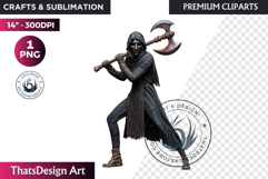 Slasher Movie Villains Horror Character Clipart Fantasy PNG Product Image 1