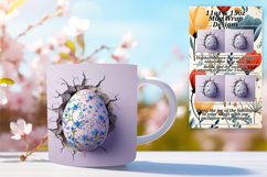 Easter Joy Mug Wrap with Floral Wall Product Image 1