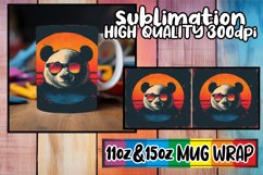Retro Animals Mug Wrap 11oz 15oz Collection Product Image 1