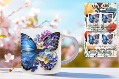Fluttering Beauty: Spring Mug Designs Product Image 1