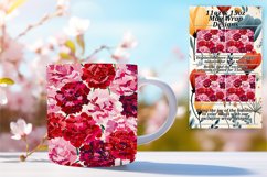 Springtime Flower Mug Sublimation: Assorted Sizes Product Image 1