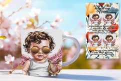 Beautiful 11oz Mug Wrap Png Artwork , Cupid Product Image 1