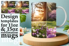 Captivating Landscape Mug Wrap for Sublimation 11oz/15oz Product Image 1