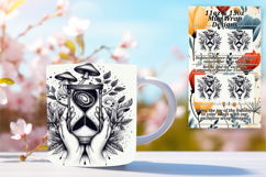 Lovely 11oz Mug Wrap Png Template , Mystic Product Image 1