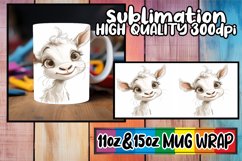 Sweet Animals 11oz Mug Sublimation, Spring Product Image 1