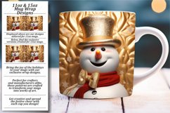 3D Inflated Puff Magic: Christmas Mug Sublimation Product Image 1