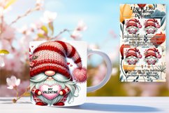 Delightful 15oz Mug Wrap Png Artwork , Gnomes Product Image 1