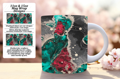 CLASSY PNG Mug Wrap Design 15oz , Abstract Pattern Product Image 1