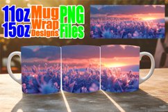 Spring Scenic Landscape Mug Wrap - Sublimation Art Product Image 1