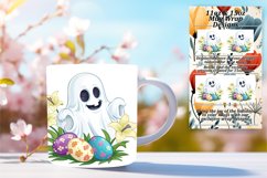 Springtime Ghosts: Easter Mug Sublimation Product Image 1
