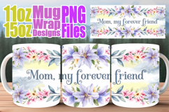 Playful evenings 11oz 15oz sublimation wrap, Mother's Day Product Image 1