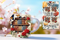 Radiant 11oz Mug Wrap Png Artwork , Books Product Image 1