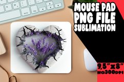 Flower Love Wall Mouse Pad Product Image 1