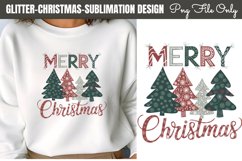 Glitter Christmas Sublimation Designs Clipart Product Image 1
