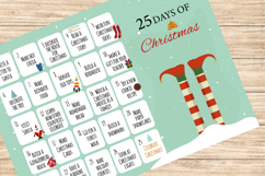 Christmas advent calendar, Christmas countdown calendar Product Image 1