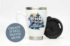 Trick or Treat Witches Haunted House Halloween Sublimation Product Image 2