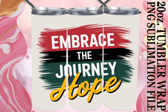 BLISSFUL SUNSETS 20oz TUMBLER WRAP, Juneteenth Product Image 1