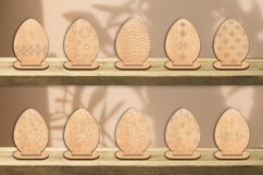 Easter Coloring Eggs Bundle | Laser Cut | Glowrforge Product Image 2