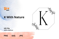 With Nature Monogram Product Image 1