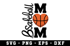 Basketball Mom Svg |Basketball SVG Cut files | Cricut Product Image 1