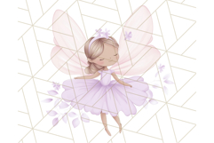 Pastel Purple Fairy Garden Clipart Enchanted Cottagecore Png Product Image 4