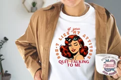 Sassy Girl Sublimation Design Sarcastic Quote PNG Product Image 3