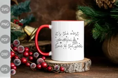 It's the Most Wonderful Time of the Year SVG Design Product Image 2