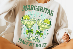 Margaritas Made Me Do It PNG, Funny Summer Drink PNG, Summer Product Image 8