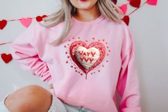 Crochet Valentines Day Clipart, Valentines Day Couplet Product Image 4
