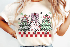 Christmas Tree Trio Sublimation, Christmas Png Product Image 4