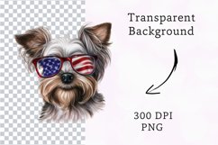 Patriot Dog 4th Of July Png American Product Image 2
