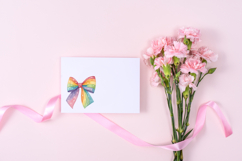 Watercolor Rainbow Coquette Bow Clipart with Blended Colors Product Image 10