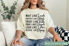 Women Of The Bible SVG | Religious Quote SVG | Scripture SVG Product Image 2
