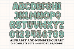 Back to School Alphabet png, letters doodle, school clipart Product Image 5