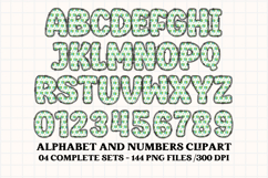 Earth Day Alphabet png clipart, earth day letters doodle Product Image 5