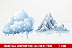 Christmas Snow Cap Sublimation Clipart Product Image 1