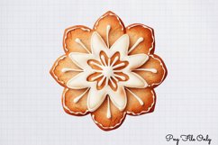 Beautiful-Christmas-Gingerbread Clipart Bundle PNG Product Image 12