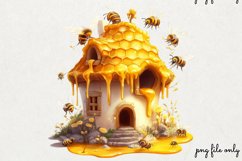 Spring Bees Clipart PNG Product Image 1