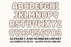Princess Alphabet png clipart, princess letters doodle Product Image 5