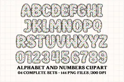 Princess Alphabet png clipart, princess letters doodle Product Image 5